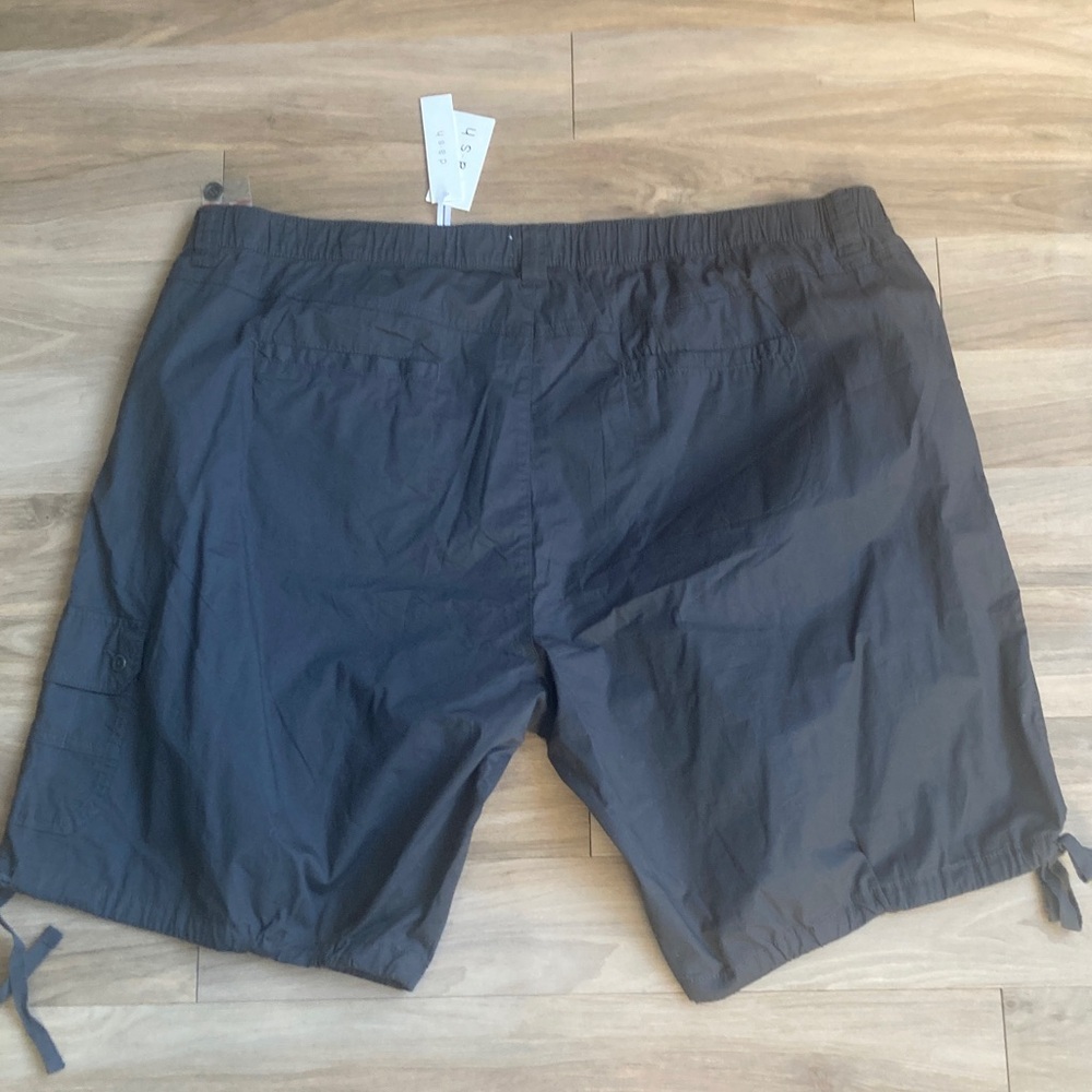 Dash Cargo bermuda Short adjustable leg ties comfee flex knit waist 3X - Picture 14 of 17